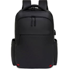 Τσάντα Πλάτης Amber με Θήκη Laptop 13'' AΜ2011 17lt - Μαύρο