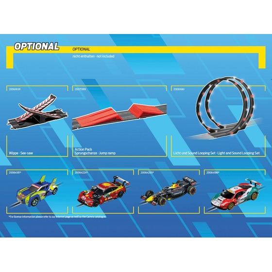 Carrera Go!!! Sonic the Hedgehog 1:43 Τηλεκατευθυνόμενα Αυτοκίνητα σε Πίστα (20062566) image 9