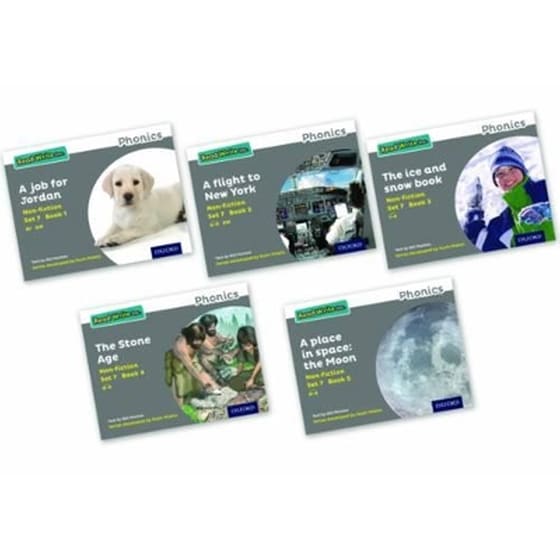 Read Write Inc. Phonics: Grey Set 7 Non-fiction books (Mixed Pack of 5) image 0