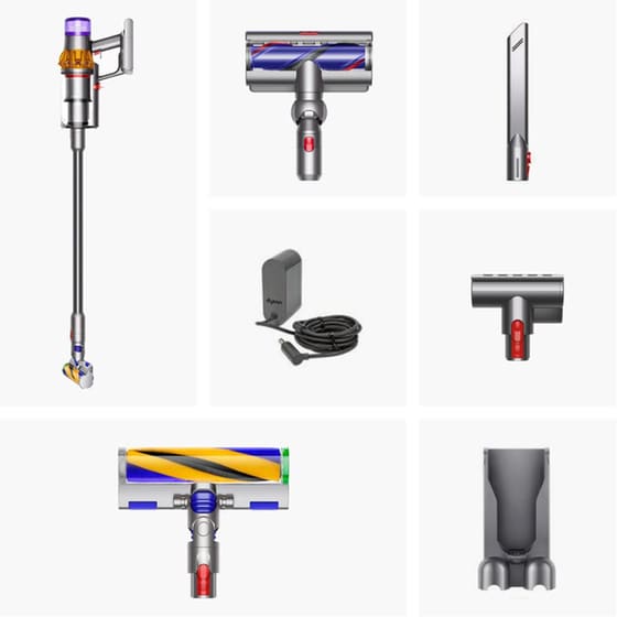 DYSON V15 Detect Absolute 25.2 V 0.77 L Iron/Nickel Σκούπα Stick image 5