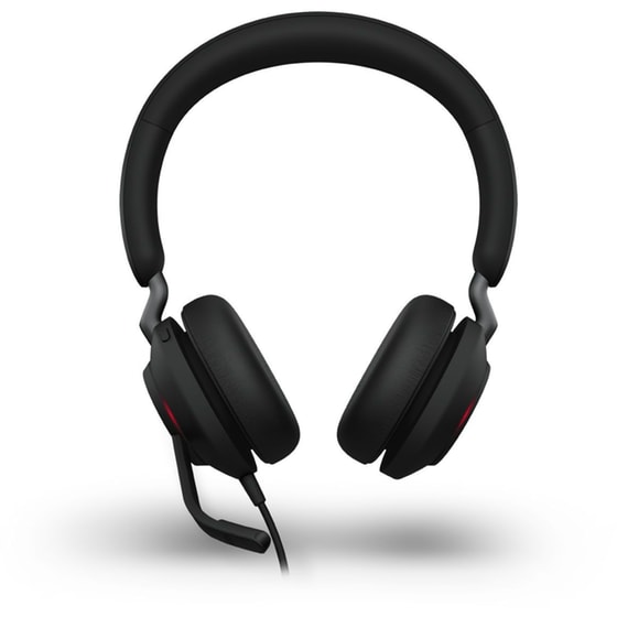 Ενσύρματα Ακουστικά Κεφαλής Jabra Evolve2 40 SE MS Stereo με Μικρόφωνο - Μαύρα image 3