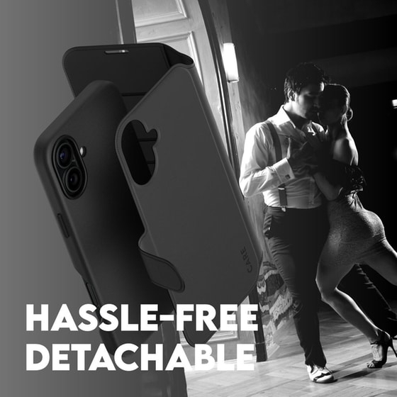 Θήκη Apple iPhone 16 Plus - PanzerGlass MagSafe Tango Two-In-One Wallet Case - Black image 9