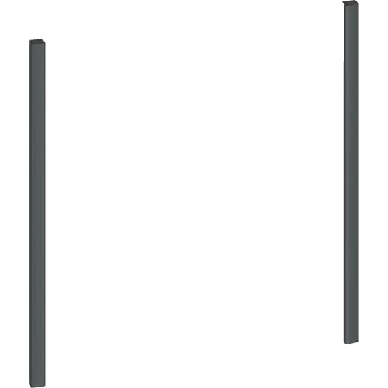 NEFF ZC060AY0 Flex Design Ενιαία εγκατάσταση για θερμαινόμενο συρτάρι & εντοιχιζόμενη καφετιέρα 60 cm - Anthracite Gray image 0