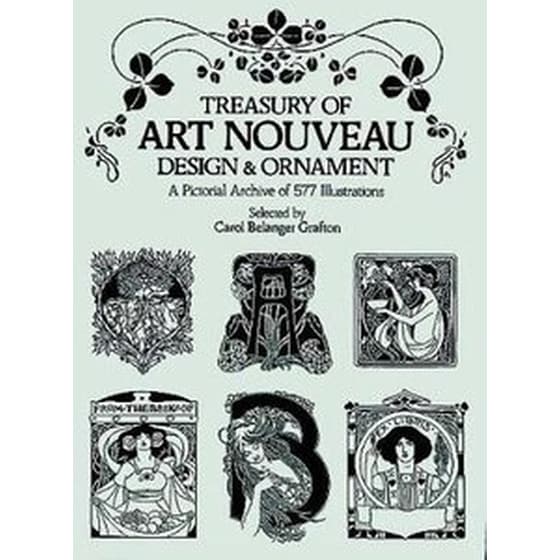 Treasury of Art Nouveau Design & Ornament image 0