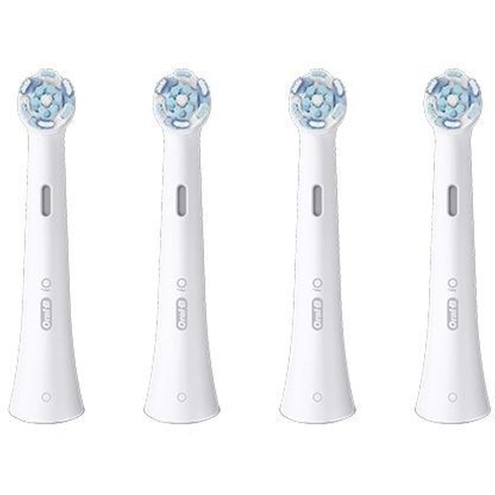 Ανταλλακτικές Κεφαλές 4 Τμχ για Ηλεκτρική Οδοντόβουρτσα Oral-B iO Ultimate Clean Λευκό image 0