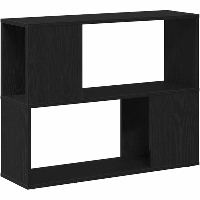 Έπιπλο Τηλεόρασης VidaXL 80 x 24 x 63 cm - Μαύρη Οξιά