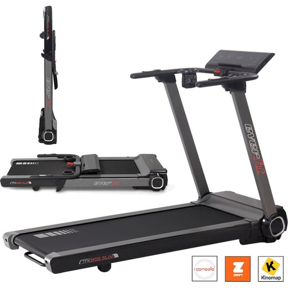 Ηλεκτρικός Διάδρομος Γυμναστικής Everfit TFK-855 Slim 3.0 HP - Μαύρο image 1