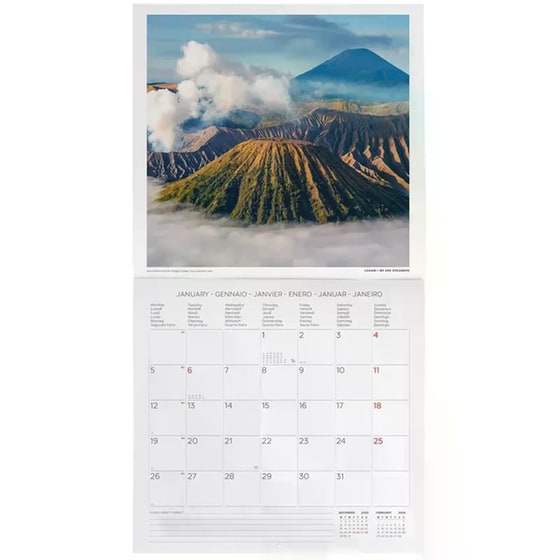 Ημερολόγιο Τοίχου Legami 2026 Planet Earth 30x29cm image 1