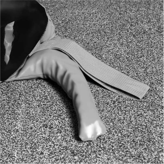 Bulgarian Bag 15kg Hoppline HOP1001204-4 με Άμμο - Γκρι/ Μαύρο image 3