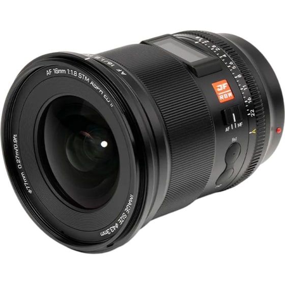 Viltrox Φωτογραφικός Φακός Af 16mm F/1.8 Fe Lens για Sony E image 6