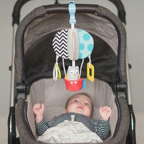 Taf Toys Βρεφικό Κρεμαστό Παιχνίδι Obi Owl Chime Bells Mobile (12165) image 1