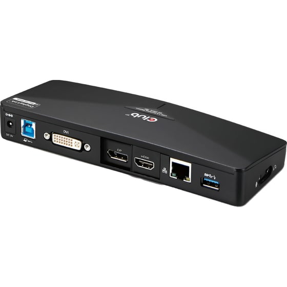 Docking Station Club3D CSV-3103D 9-Port USB 3.2 συμβατό με USB-A image 1