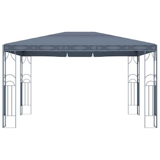 Κιόσκι Vidaxl Ατσάλι με Φώτα 400x300cm - Ανθρακί image 3