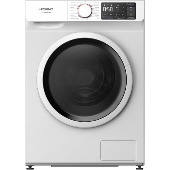 ESKIMO ES WM9F14N 9 kg 1.400 Στροφές Λευκό Πλυντήριο Ρούχων image 0