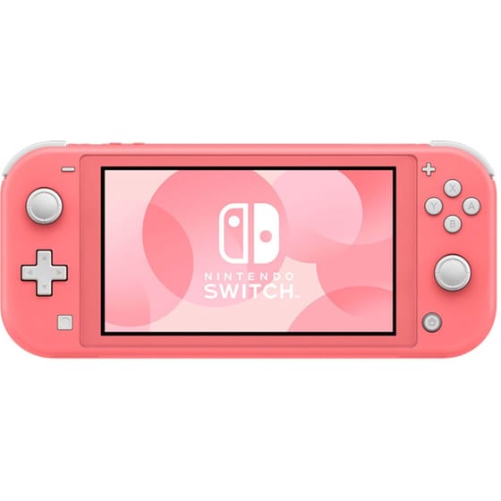 Nintendo Switch Lite Coral & Super Mario Odyssey image 1