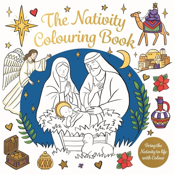 The Nativity Colouring Book image 0