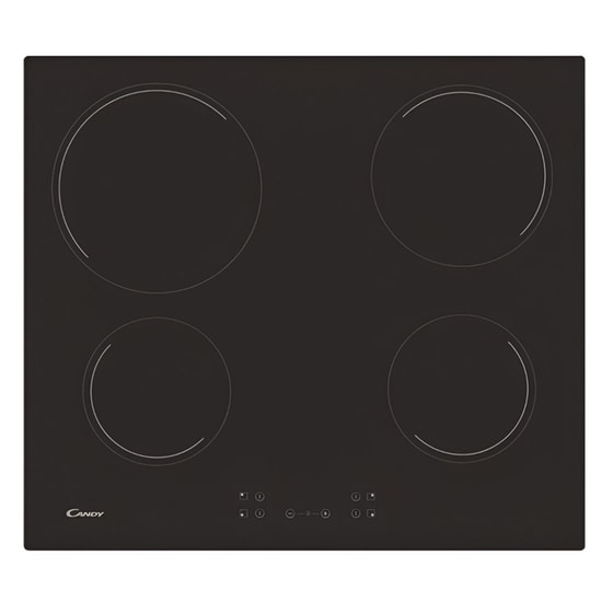 CANDY FIDCP N615L & CH64CCB/4U 65 Lt Μαύρο Eντοιχιζόμενο Σετ Φούρνος και Εστία image 3