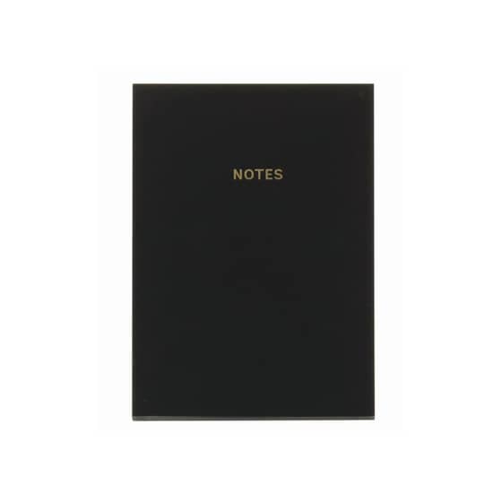 Σημειωματάριο GO Stationery Colour Block Mono Black - Large image 0