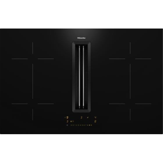 MIELE KMDA7473-1FL 80 cm Μαύρο Επαγωγική Εστία Αυτόνομη image 0