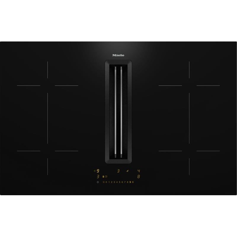 MIELE KMDA7473-1FL 80 cm Μαύρο Επαγωγική Εστία Αυτόνομη
