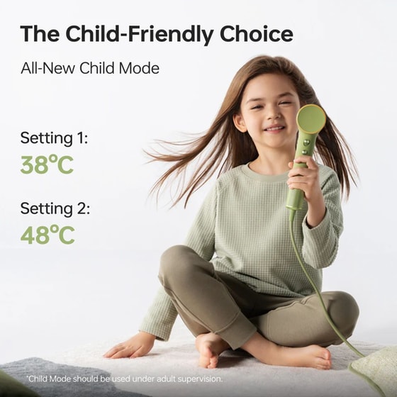 LAIFEN MINI Σεσουάρ Μαλλιών 1100 W Πράσινο image 2