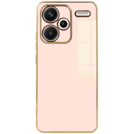 Θήκη Xiaomi Redmi Note 13 Pro+ - Bodycell Gold Plated - Pink image 0