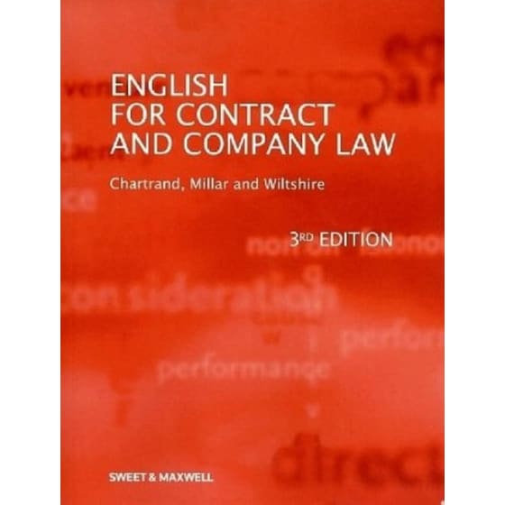 English for Contract & Company Law image 0
