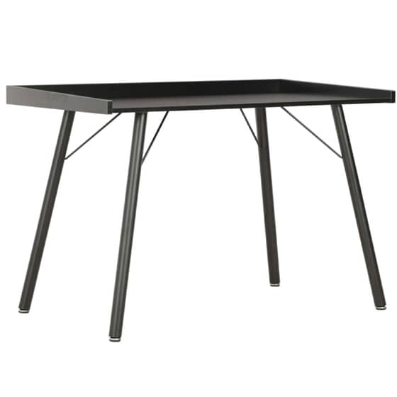 Γραφείο Μελέτης VidaXL από Μοριοσανίδα 90x50cm - Μαύρο image 0