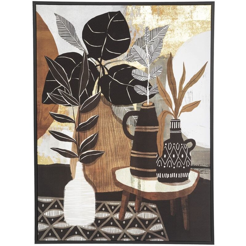 Πίνακας με Κορνίζα Spitishop A-s Plant 188055 από Mdf 58x78 cm