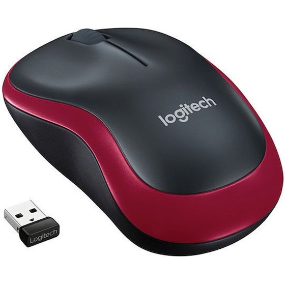 Logitech M185 Ασύρματο Ποντίκι Red image 0