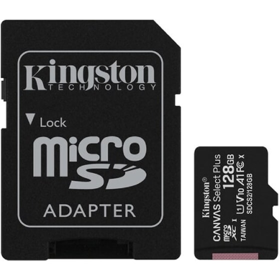 MEMORY SDXC KINGSTON CANVAS SEL+AD128GB image 0