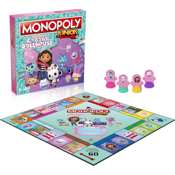 Monopoly: Junior Gabby's Dollhouse Επιτραπέζιο (Winning Moves) image 1