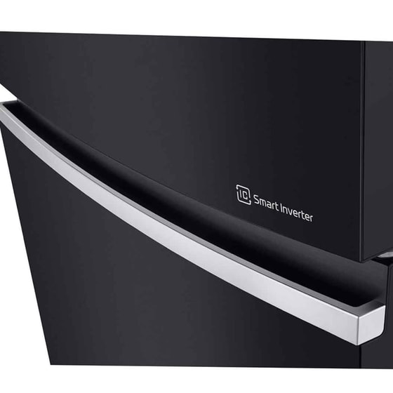 LG GTB744BMBED Total No Frost 506 Lt Μαύρο Γυαλί Δίπορτο Ψυγείο image 4