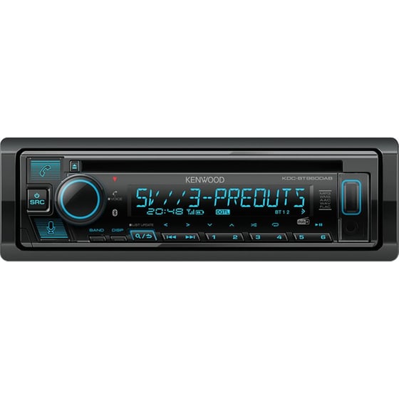 Kenwood KDCBT960DAB Ηχοσύστημα Αυτοκινήτου - Μαύρο image 0