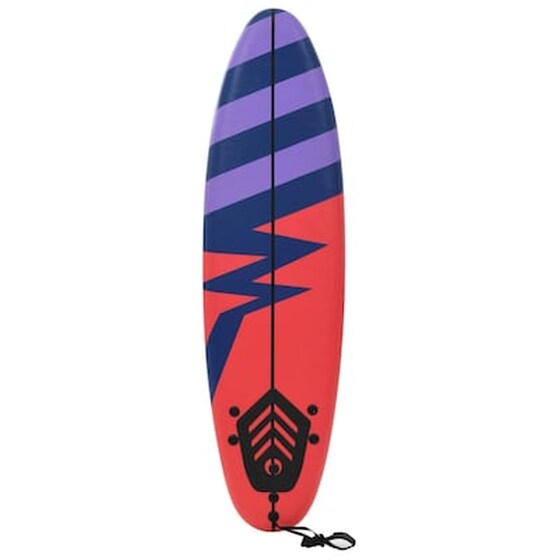 Σανίδα Surf VidaXL Λωρίδα 170 cm - Μπλε/Μωβ/Κόκκινο image 3