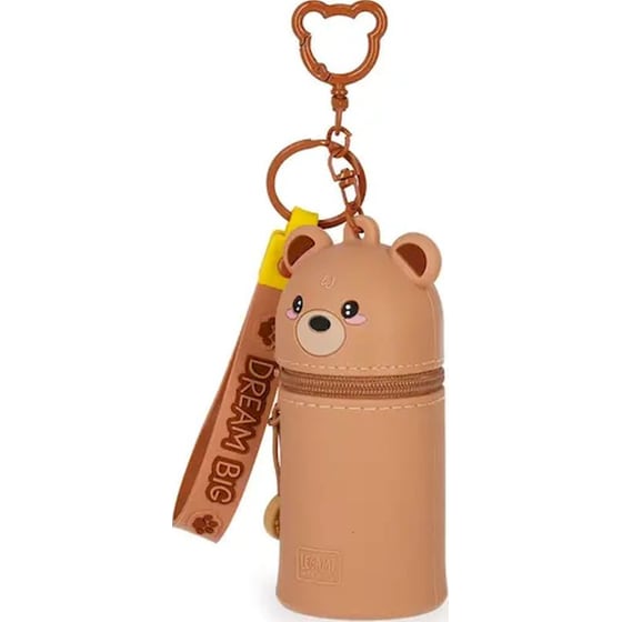 Κασετίνα Σιλικόνης Legami Mini Kawaii με Μπρελόκ Teddy Bear image 1