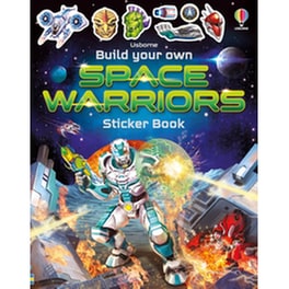 Build Your Own Space Warriors Sticker Book