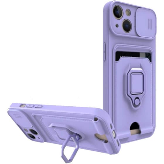 Θήκη Apple iPhone 14 Plus - Bodycell Multifunction - Μωβ image 0