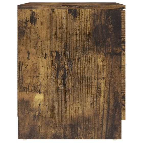 Κομοδίνο Vidaxl Από Μοριοσανίδα 2τμχ 40x40x50 cm - Καπνιστό Δρύς image 4