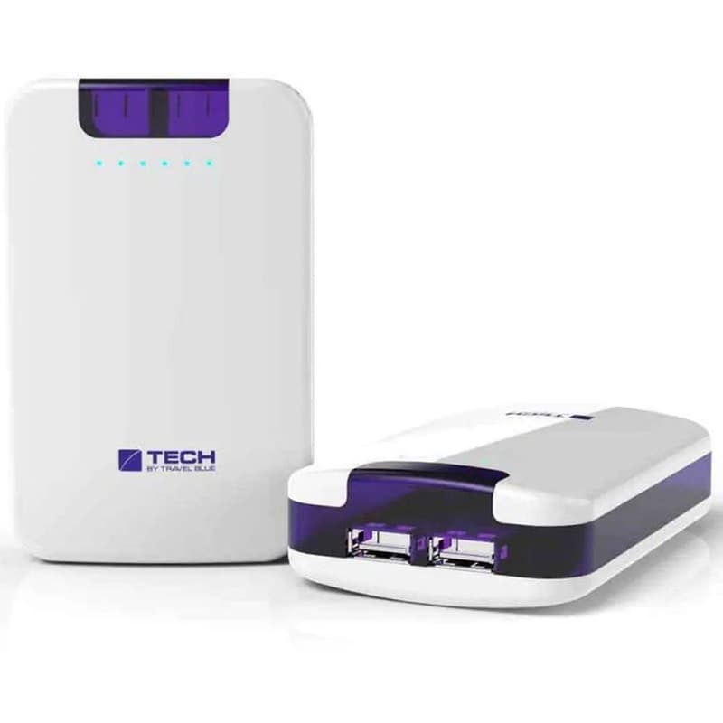 TRAVEL BLUE Powerbank Travel Blue 977 7.800mAh - White/Purple