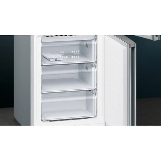 SIEMENS KG39NVIEC Full No Frost 368 Lt Brushed Steel Antifinger Ψυγειοκαταψύκτης image 5