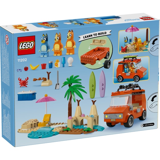 LEGO® Bluey: Bluey's Beach & Family Car Trip (11202) image 2