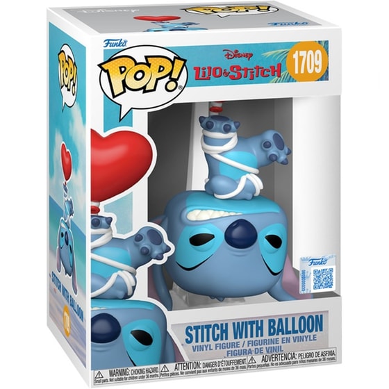 Funko Pop! Disney: Lilo and Stitch - Stitch with Balloon (Special Edition) #1709 image 1