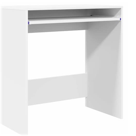 Γραφείο VidaXL από Επεξεργασμένο Ξύλο 77,5x43x79 cm - Λευκό image 0