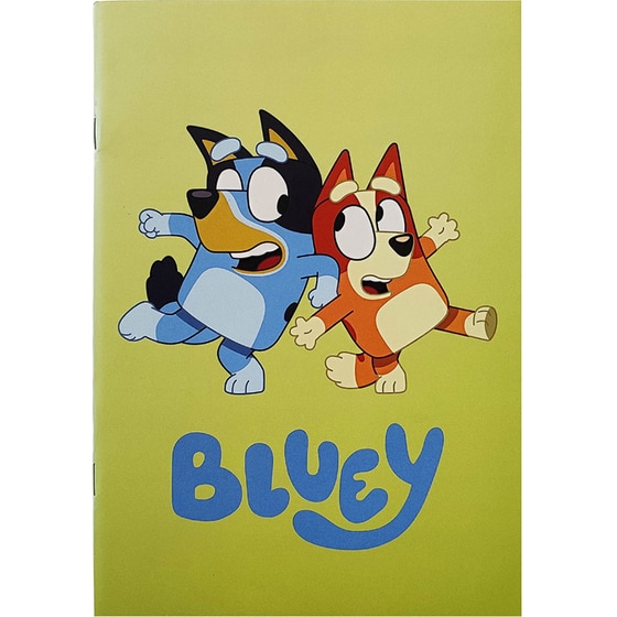 Τετράδιο Καρφίτσα Graffiti B5 40 Φύλλων Bluey (1 Τεμάχιο) - Τυχαία Επιλογή Σχεδίου image 0