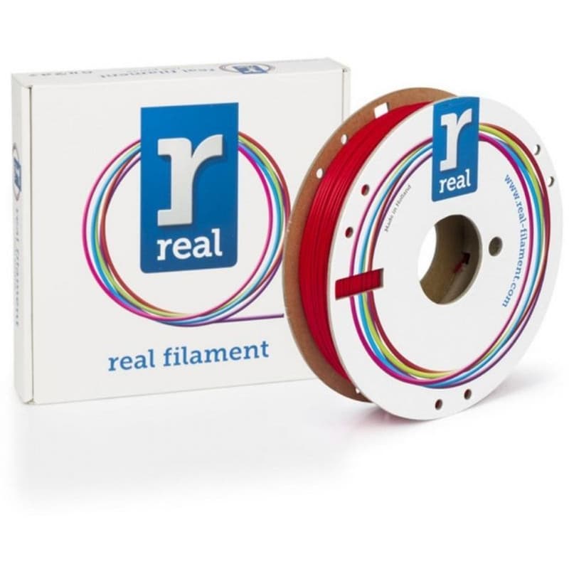 REAL FILAMENTS REAL FILAMENTS νήμα 3D εκτυπωτή PLA Tough - 0.5kg 1.75mm - Κόκκινο