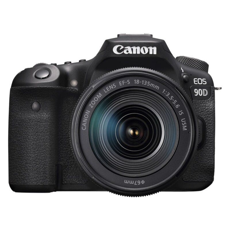 DSLR Canon EOS 90D EF 18-135S RUK/SEE – Μαύρο