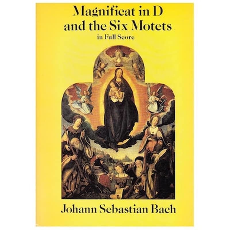 DOVER PUBLICATIONS Βιβλίο Για Σύνολα Dover Publications Bach - Magnificat In D And The Six Motets [full Score]