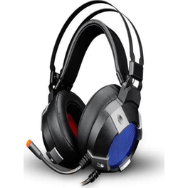 ZeroGround Keiji Gaming Ενσύρματα Ακουστικά USB με RGB Φωτισμό - Μαύρα