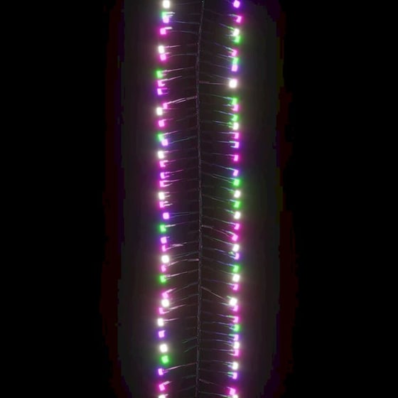 Λάμπακια Cluster Vidaxl Με 3000 LED 23m Από PVC - Παστέλ Πολύχρωμα image 4